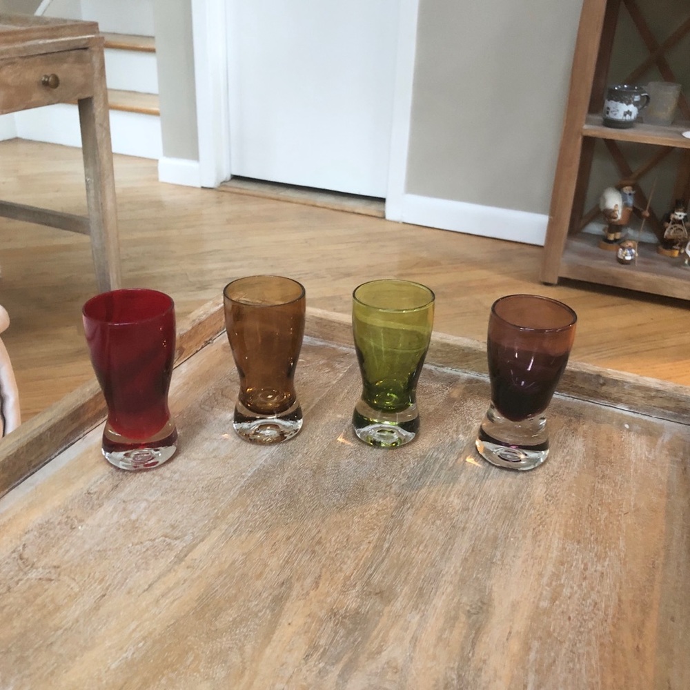 Small Aperitif Cocktail Drinking Glasses
